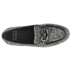 Outlet Donald Pliner CLIO Black White Raffia