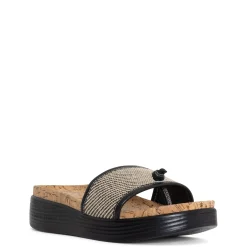 Outlet Donald Pliner FARRAH Black Canvas
