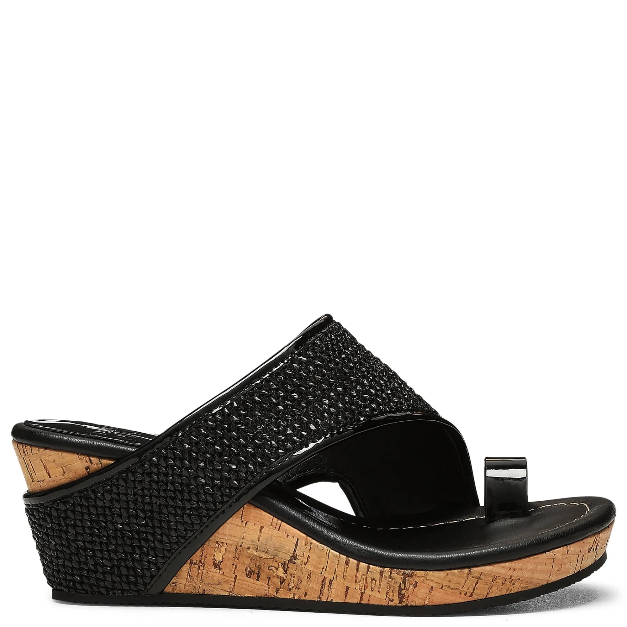 Best Donald Pliner GYER Black Raffia