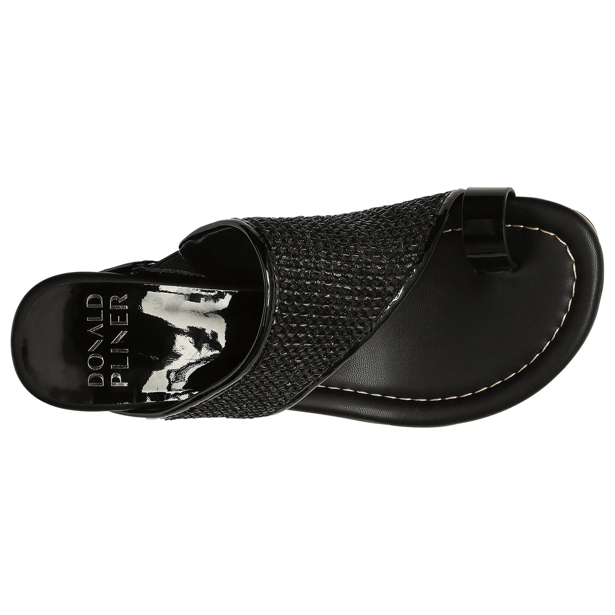 Best Donald Pliner GYER Black Raffia