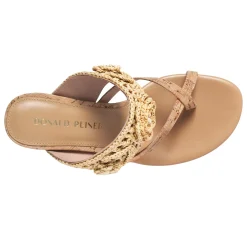 Donald Pliner LOUKA Natural Crochet