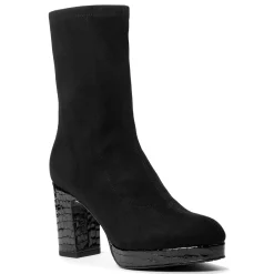 Outlet Donald Pliner ZARI Black Suede